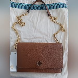 Brown Tory Burch purse